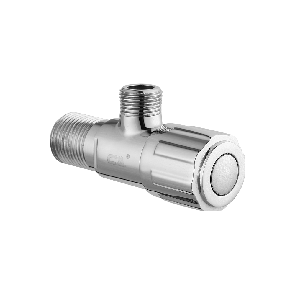 CML2019 Leak-proof chromed brass angle valve G1/2"Shut Valve for Basin Water