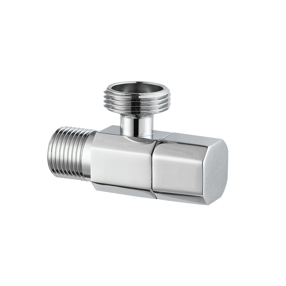 CML2050 Angle valve 1/2" thread bathroom brass chrome angle stop valve /water control valve /faucet angle valve rust proof