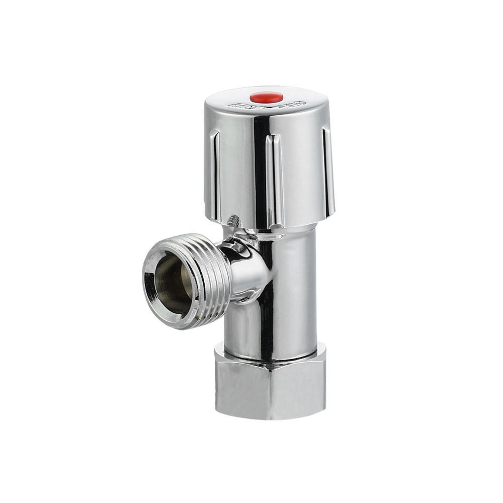CML2068 Modern design plumbing brass angle valve 1/2F x 1/2M Inch chrome-plated 