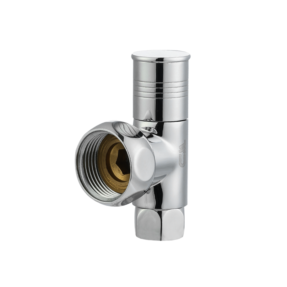 CML2441 High precision bathroom brass angle valve 1/2"Fx1"F/3/4"Fx1"F chrome plated