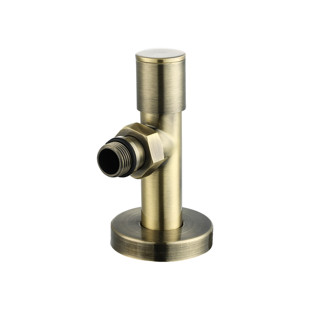 CML2448B Retro feel angle valve 1/2 x 1/2 Inch antique brass angle valve for bathroom towel rail