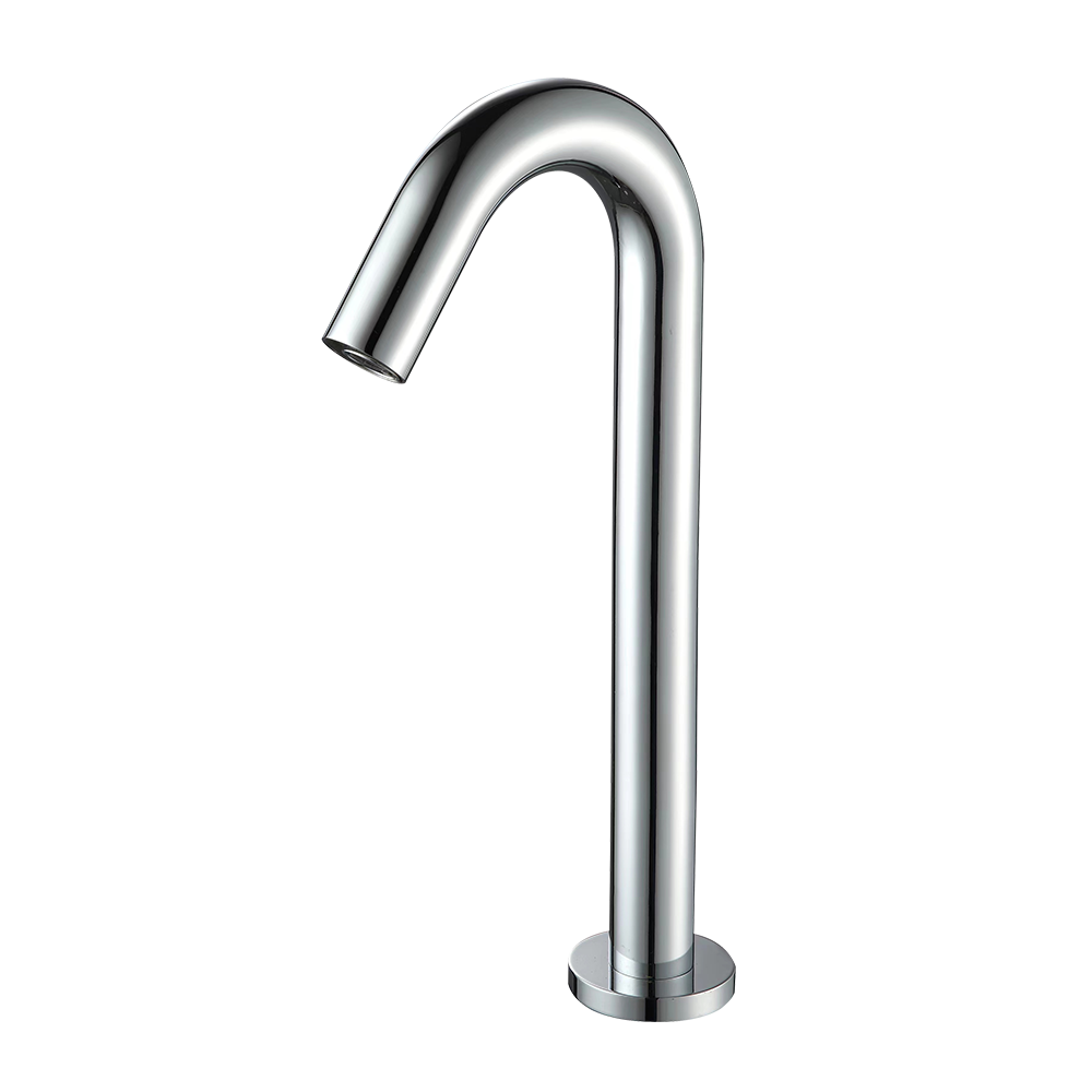 CML30140015 Faucet Sensor Hand Free Waterfall Bathroom Basin Sink Faucet Chrome