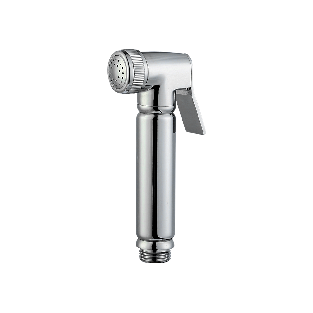 CML1002 Portable rounded chromed brass bidet toilet sprayer Head 1/2”