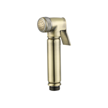 CML1002A Classical rounded antique brass bidet toilet sprayer Head 1/2”