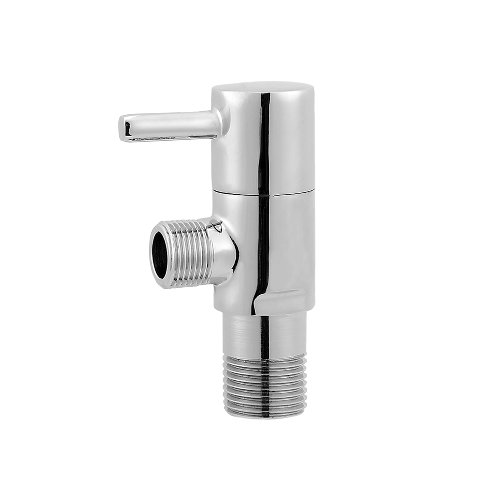CML2043 Quality chrome brass angle Valve for bidet douche single lever ON/OFF tap 1/2" Connection