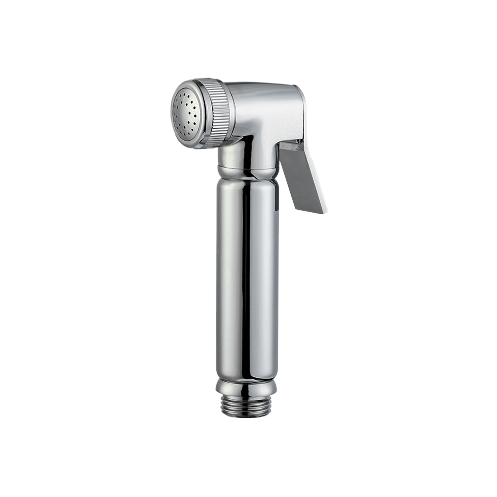 CML1002 Portable rounded chromed brass bidet toilet sprayer Head 1/2”