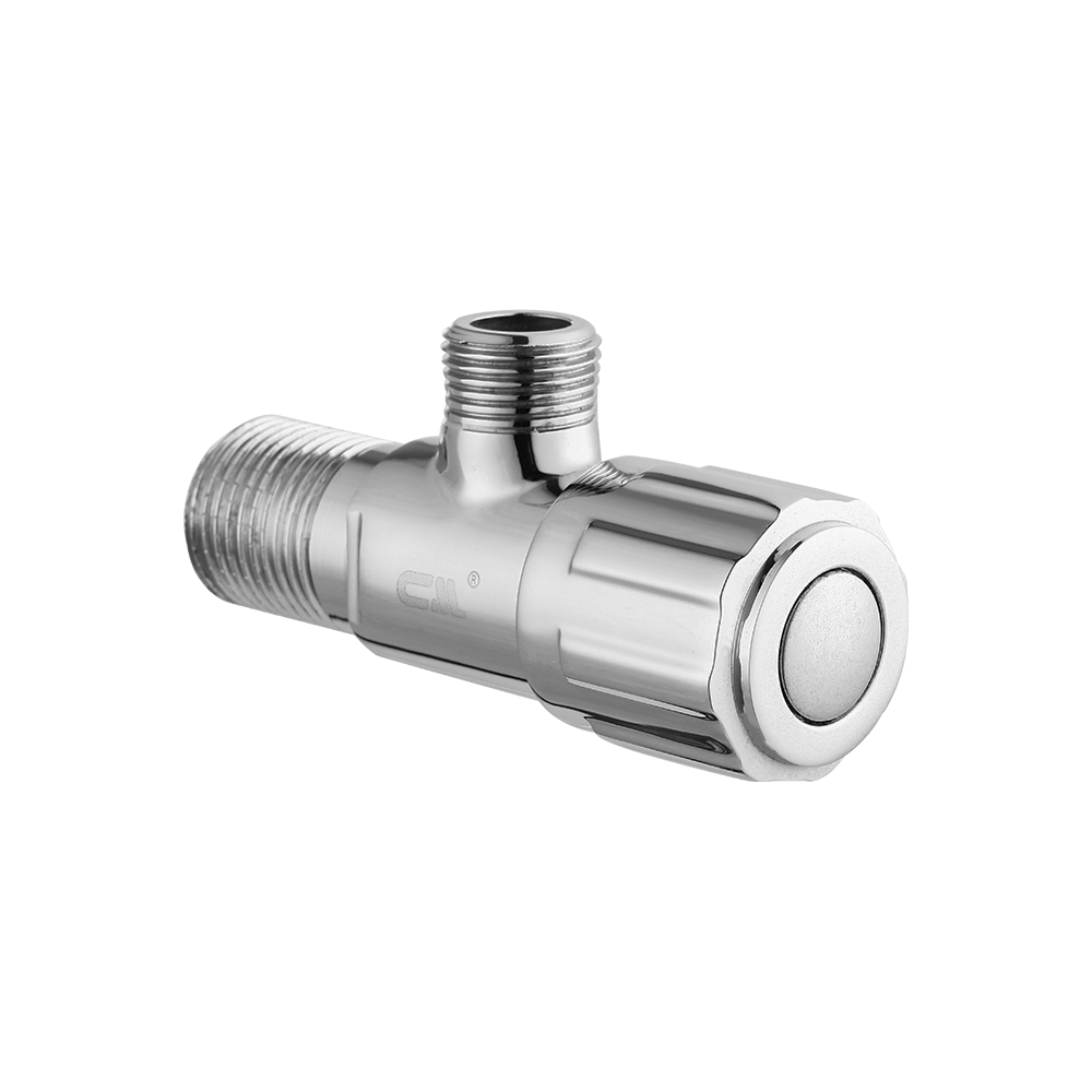 CML2019 Leak-proof chromed brass angle valve G1/2"Shut Valve for Basin Water