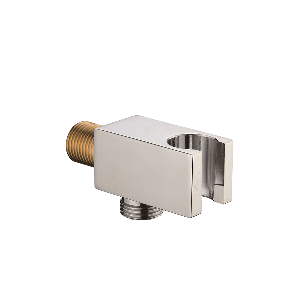 CML802406 Soild brass handheld shower spray head holder bracket wall mount for bathroom hand sprayer wand poilsh chrome/antique brass 1/2"