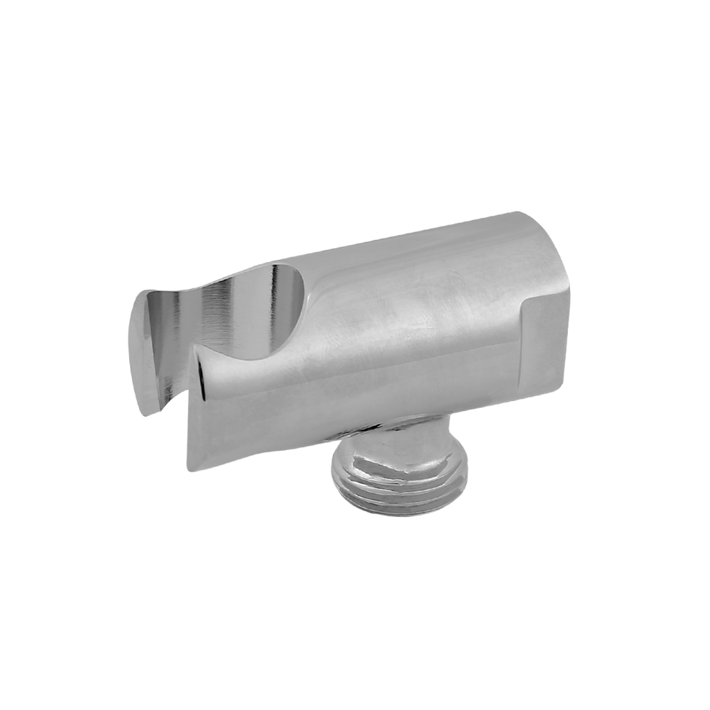 CML802414 Elegent rounded handheld shower head holder bidet holder water outlet elbow male G 1/2" wall mounted chrome