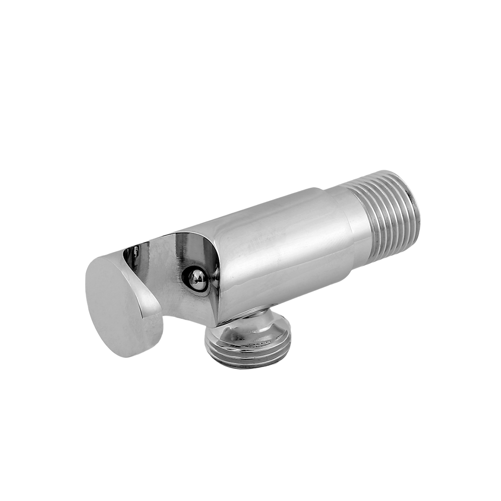 CML802416 Chromed brass shower head holder handheld shower spray bracket wall mount bidet sprayer holder concealed show accessory 1/2"