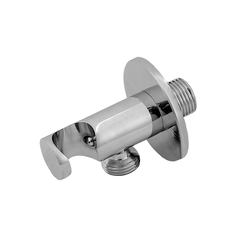 CML802416 Chromed brass shower head holder handheld shower spray bracket wall mount bidet sprayer holder concealed show accessory 1/2"