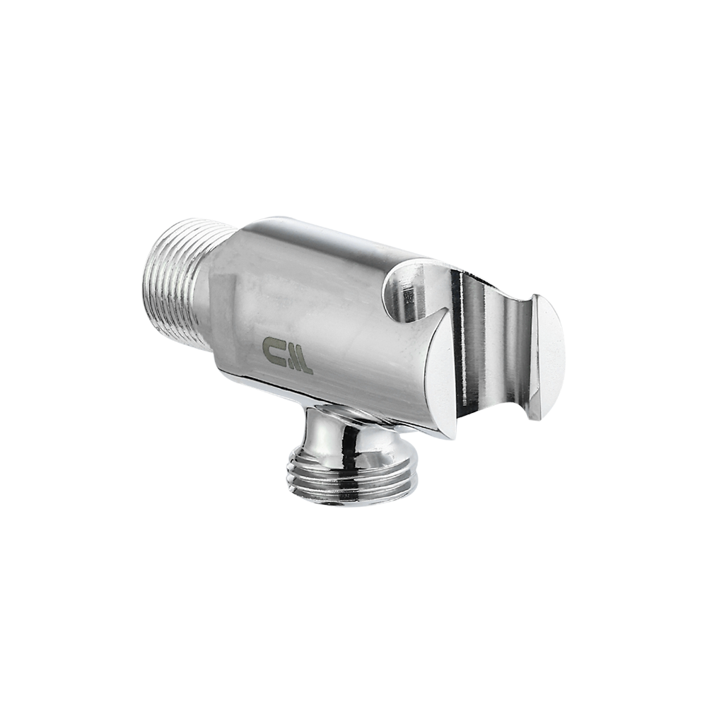 CML802417 Elegant brass shower head holder handheld shower spray bracket wall mount show accessory 1/2" chrome/antique brass