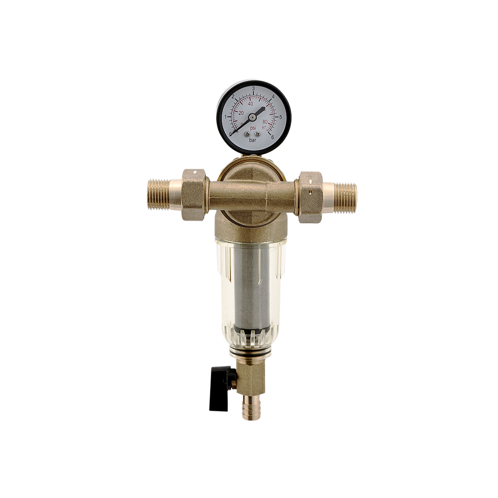 CML9903 High-efficiency filtration pre-filter tap water household whole house central 3T large flow pipe brass filter 1/2"x1/2"  3/4"x3/4"
