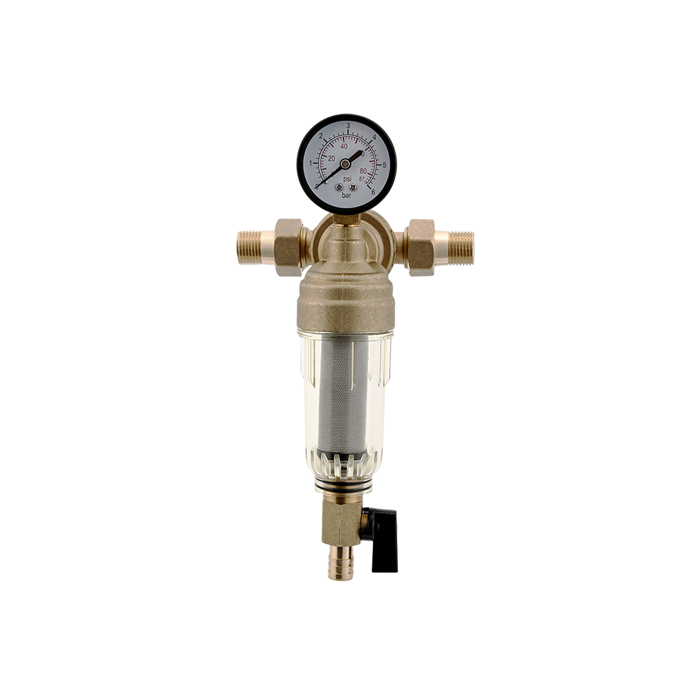 CML9903 High-efficiency filtration pre-filter tap water household whole house central 3T large flow pipe brass filter 1/2"x1/2"  3/4"x3/4"