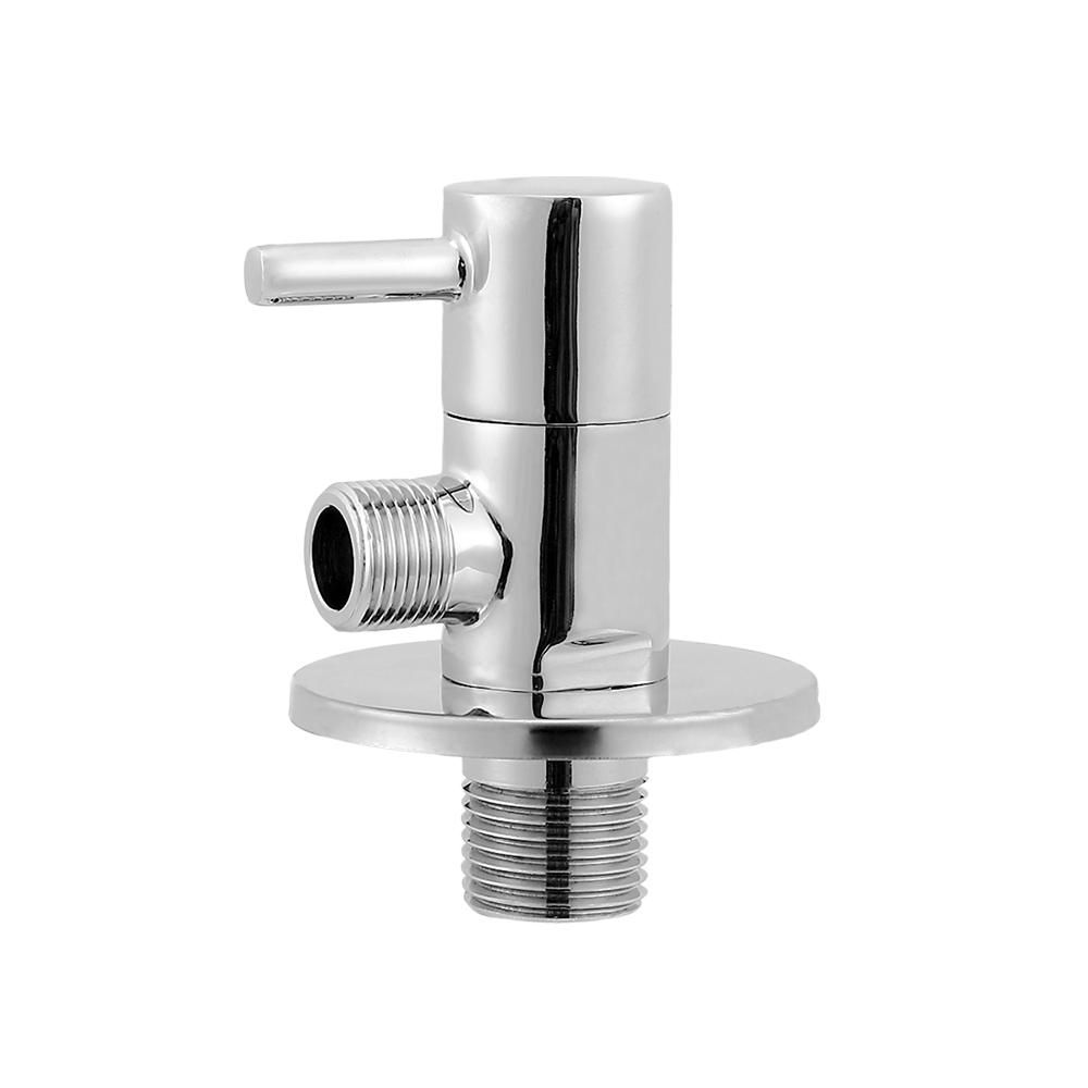 CML2043 Quality chrome brass angle Valve for bidet douche single lever ON/OFF tap 1/2" Connection