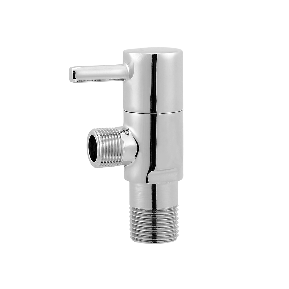 CML2043 Quality chrome brass angle Valve for bidet douche single lever ON/OFF tap 1/2" Connection