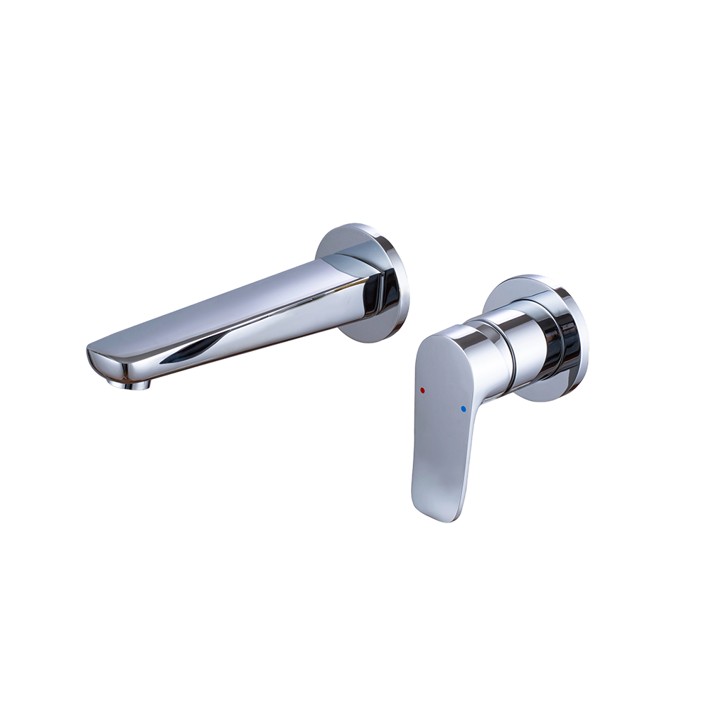 CML30180015 Wall Mounted Faucet Bathroom Sink Polished Chrome Bathroom Faucet,various finishes available