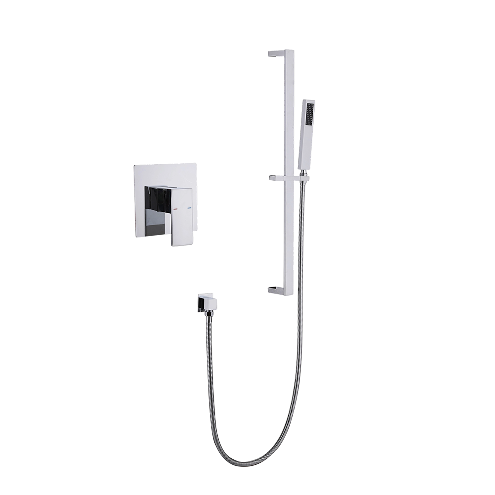 CML39080015 Chrome Shower Faucet Mixer Set with Luxury High Pressure Shower head,various finishes available 